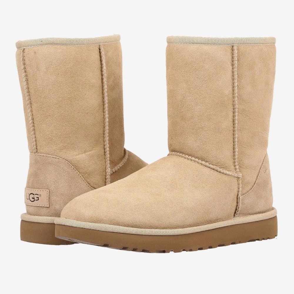 UGG Classic Beige Suede Boots